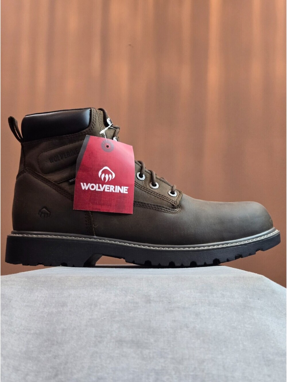 Wolverine Floorhand - Steel Toe Waterproof Work Boot - Dark Brown (W10633) 13M